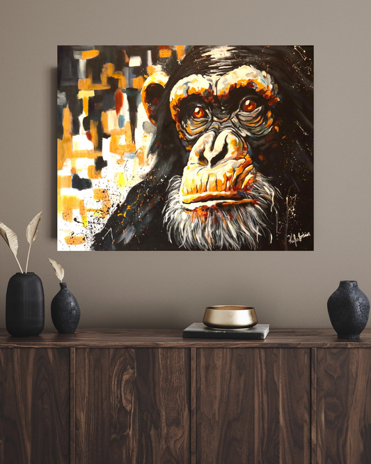 The silent song of the Chimpanzee