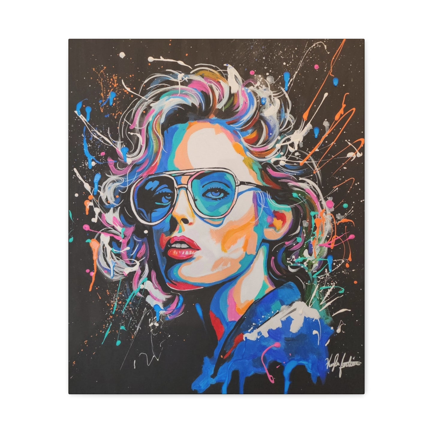 That's Rad  Canvas Gallery Wraps - Bold Fashion Statement for Home Decor