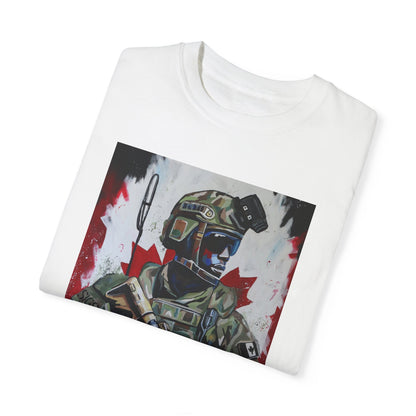 Patriotic Soldier Graphic Unisex T-Shirt