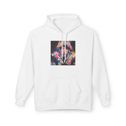 Colorful Graphic Fleece Hoodie - Unisex Artwear