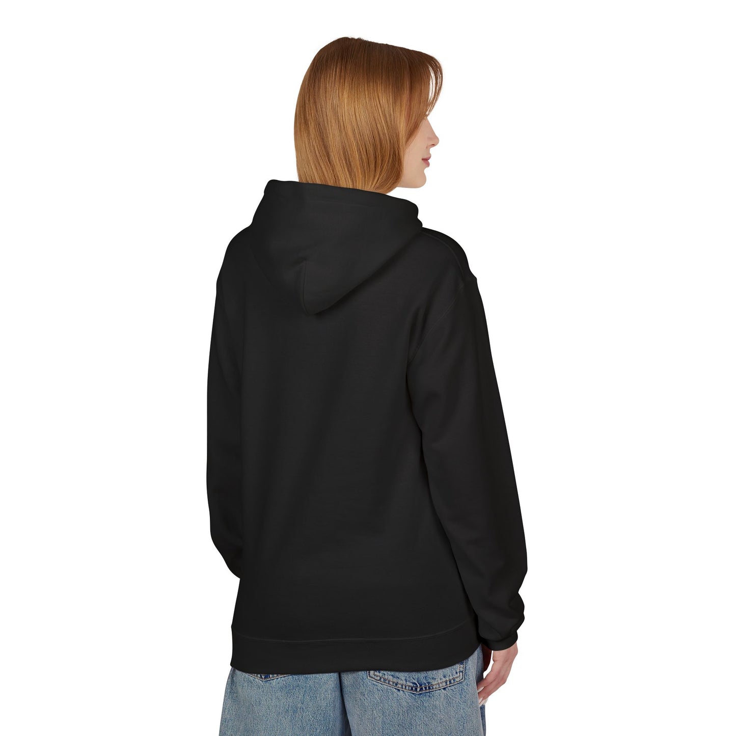 Vibrant Artistic Fleece Hoodie - Unisex Midweight Sweatshirt for Everyday Comfort