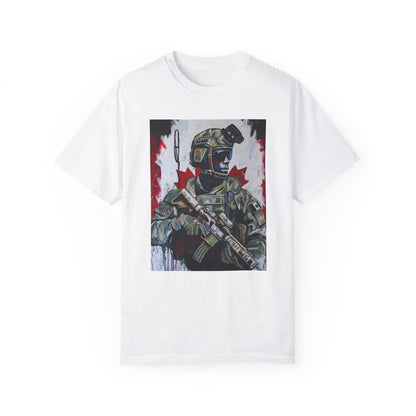 Patriotic Soldier Graphic Unisex T-Shirt