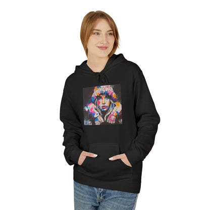 Colorful Graphic Fleece Hoodie - Unisex Artwear