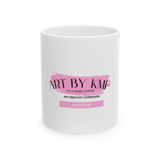 Art by KMF Creative Ceramic Mug - Perfect for Artists & Art Lovers - 11oz & 15oz Options