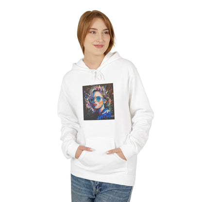 Vibrant Art Hoodie - Unisex Midweight Softstyle Fleece with Abstract Design