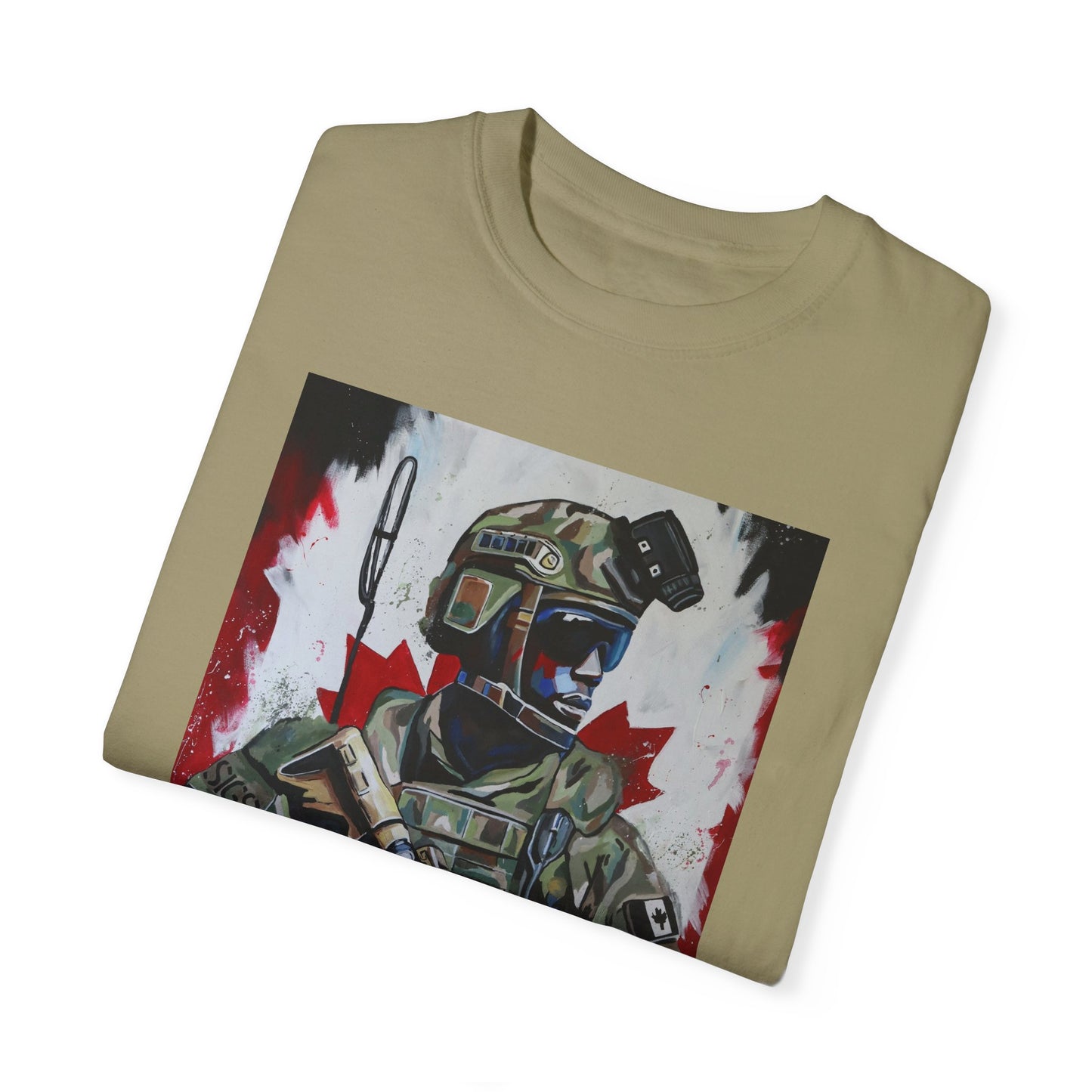 Patriotic Soldier Graphic Unisex T-Shirt