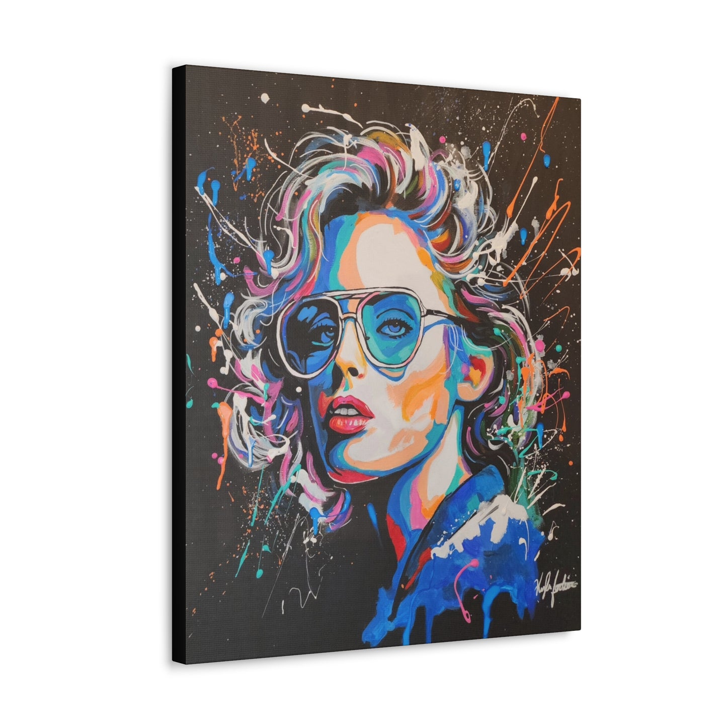 That's Rad  Canvas Gallery Wraps - Bold Fashion Statement for Home Decor