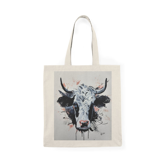 Tote bag- Cow painting- Desert Rose Collection