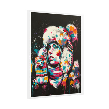 Baby it's cold outside PT.2  Rolled Poster - Chic Art for Home Decor