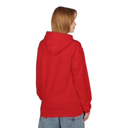 Vibrant Artistic Fleece Hoodie - Unisex Midweight Sweatshirt for Everyday Comfort