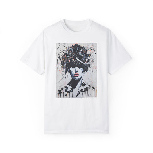 Artistic Floral Unisex T-Shirt - Stylish Statement Tee