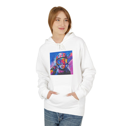 Vibrant Hero Graphic Hoodie - Unisex Midweight Softstyle Wear