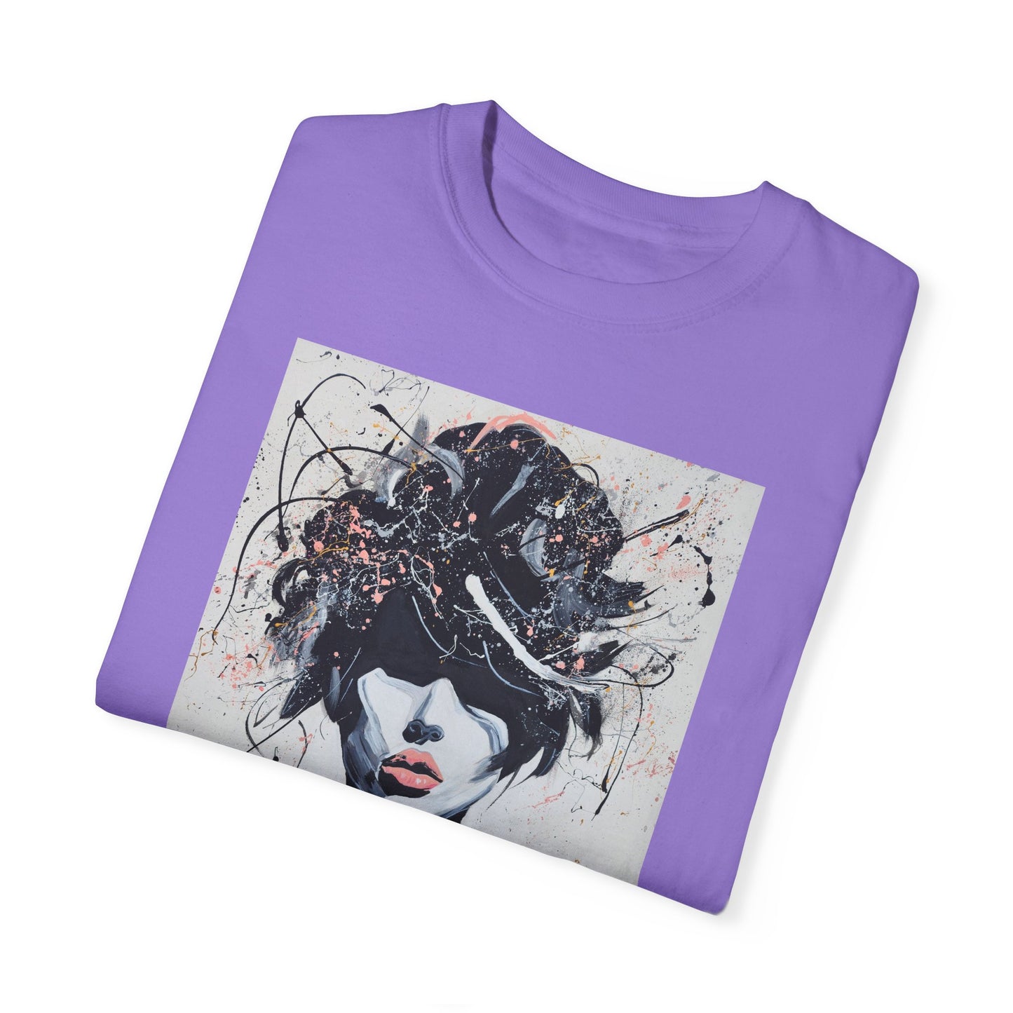 Artistic Floral Unisex T-Shirt - Stylish Statement Tee