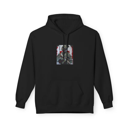 Unisex Midweight Softstyle Fleece Hoodie - Cozy Graphic Sweatshirt for Art Lovers