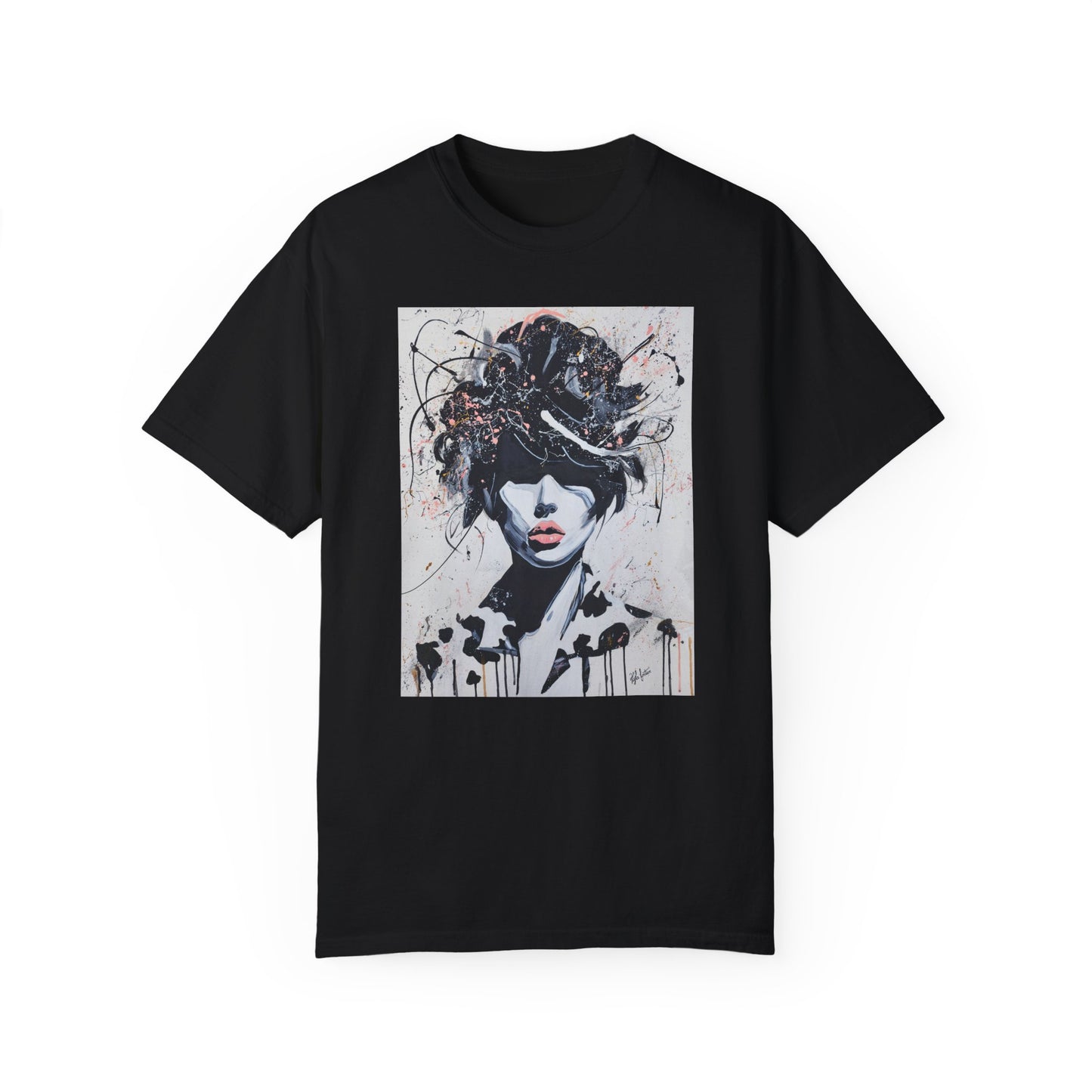 Artistic Floral Unisex T-Shirt - Stylish Statement Tee