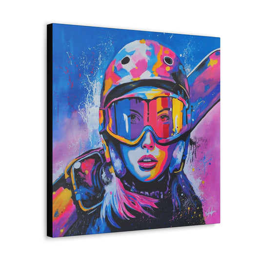 Shreddin Colors Canvas Gallery Wrap