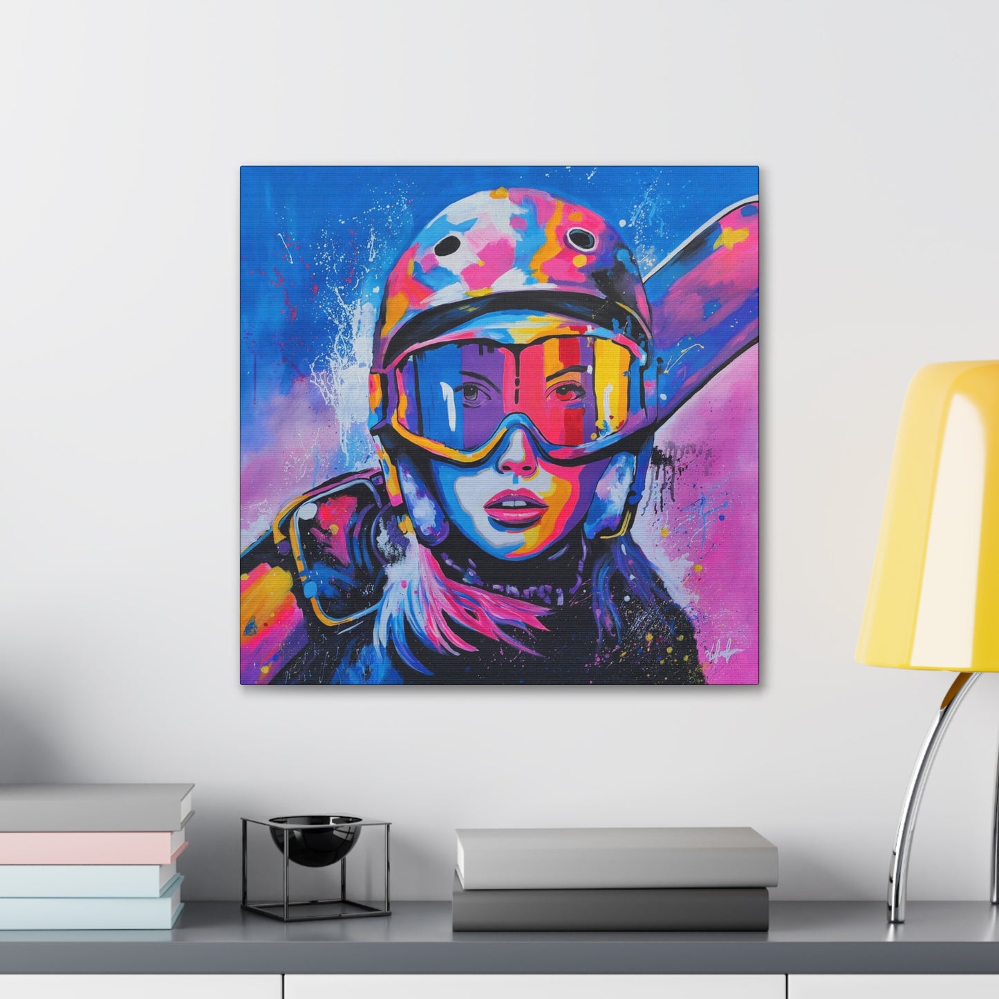 Shreddin Colors Canvas Gallery Wrap