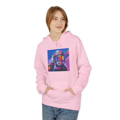 Vibrant Hero Graphic Hoodie - Unisex Midweight Softstyle Wear