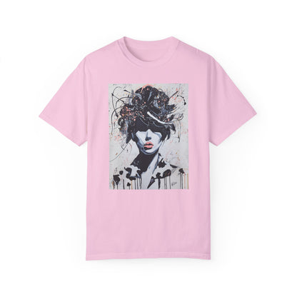 Artistic Floral Unisex T-Shirt - Stylish Statement Tee