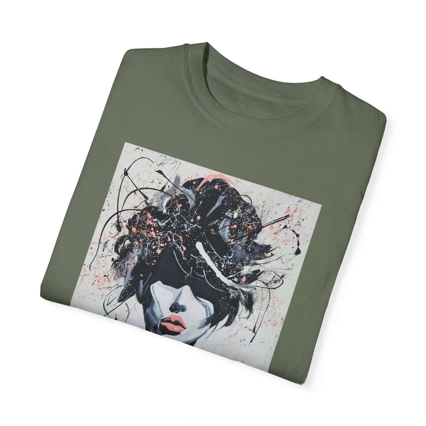 Artistic Floral Unisex T-Shirt - Stylish Statement Tee