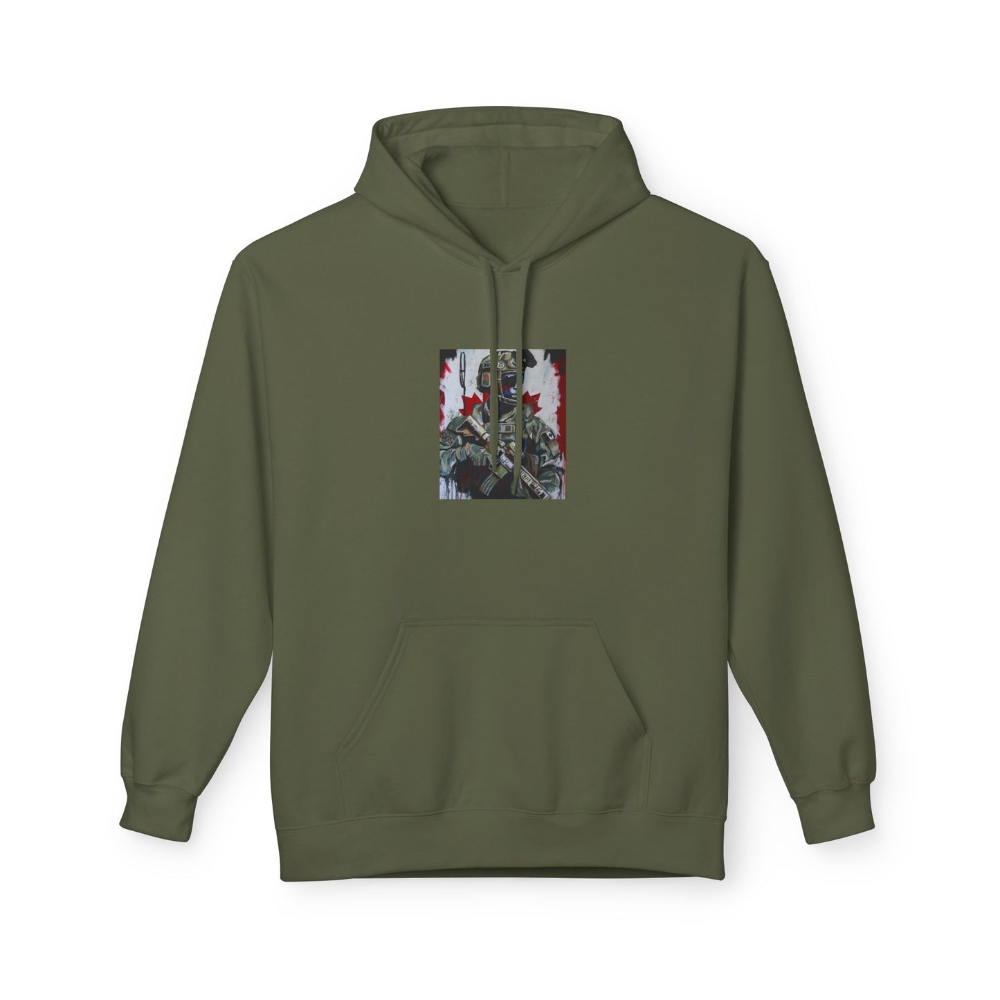 Unisex Midweight Softstyle Fleece Hoodie - Cozy Graphic Sweatshirt for Art Lovers