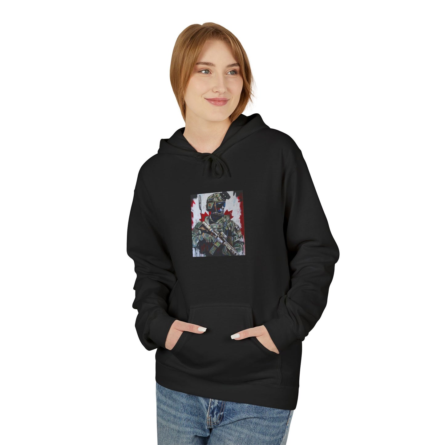 Unisex Midweight Softstyle Fleece Hoodie - Cozy Graphic Sweatshirt for Art Lovers