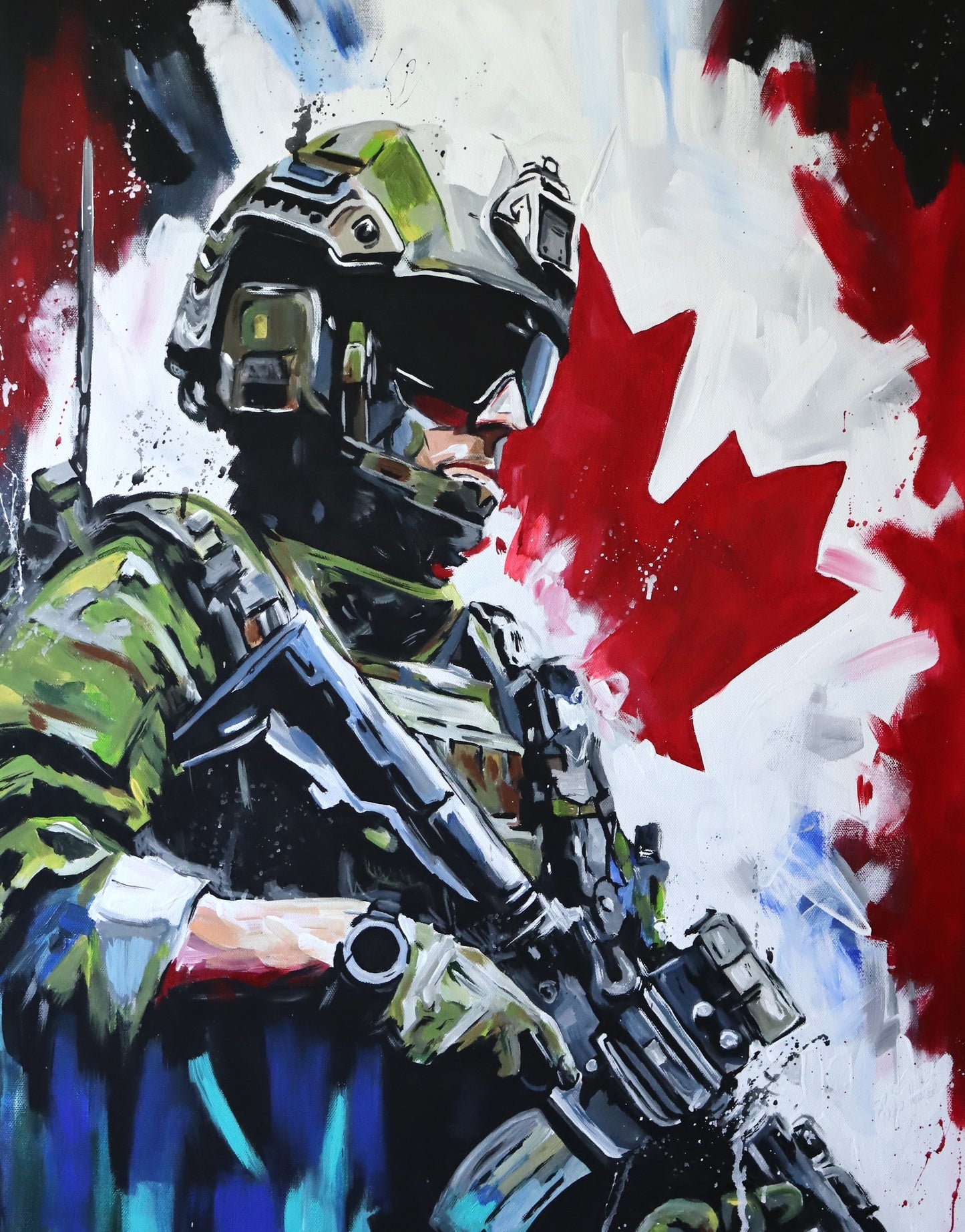 On Guard Original Art