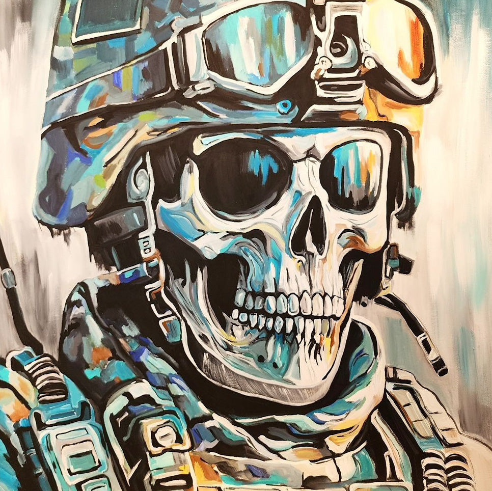 Skullz Original Art